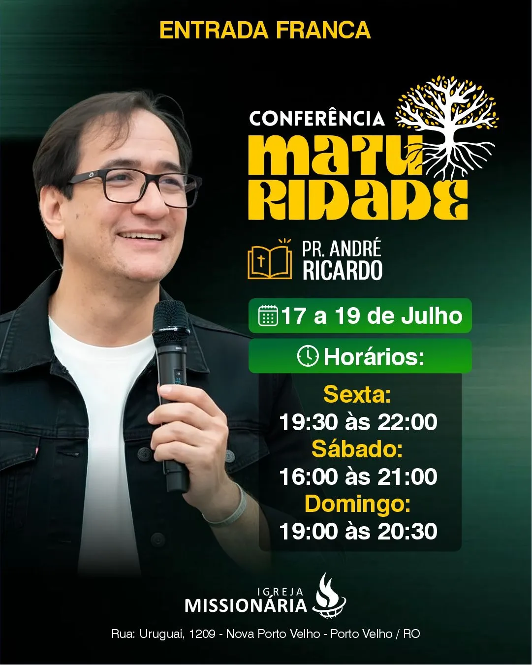 Banner do evento: Conferência Maturidade