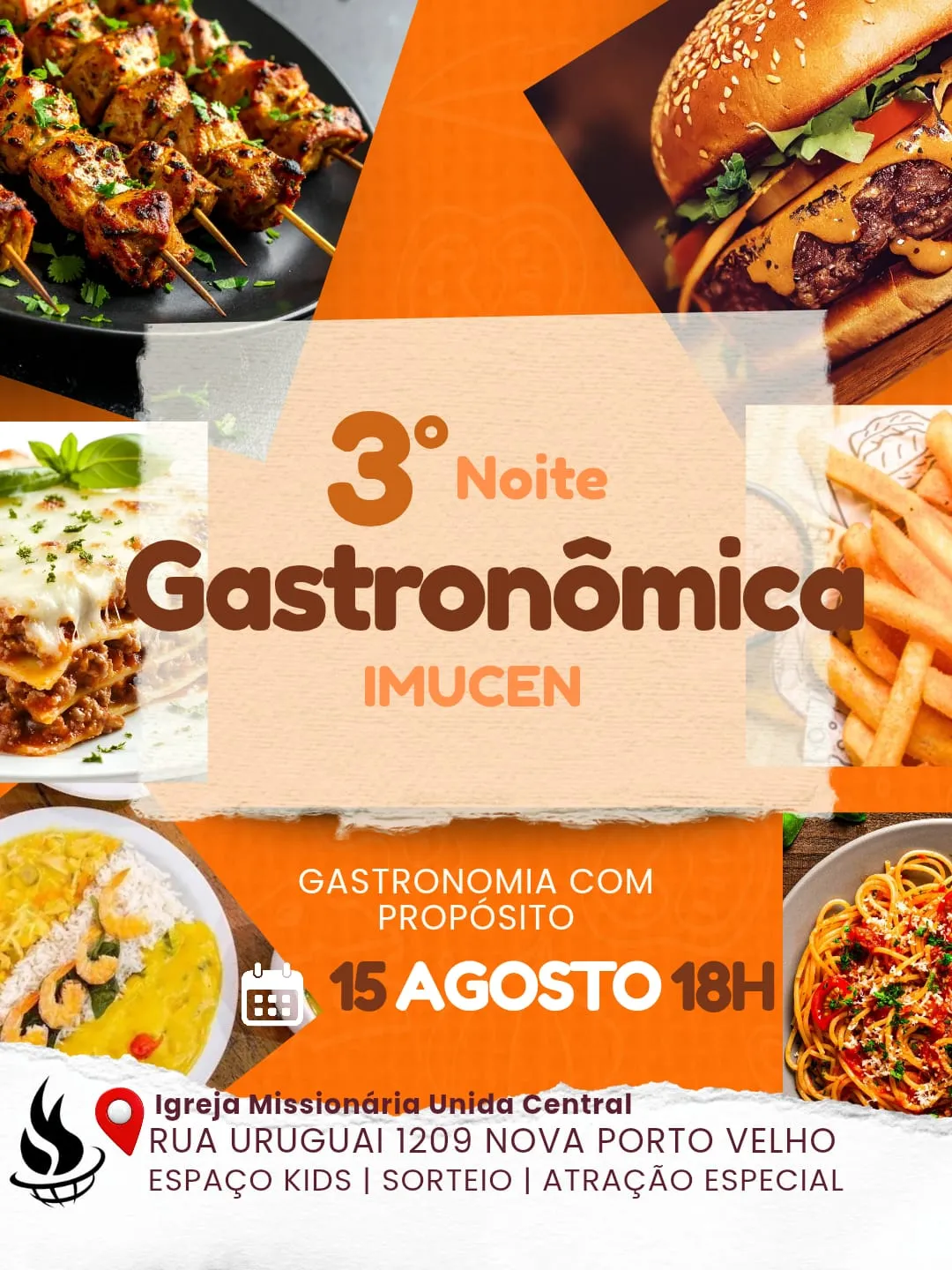 Banner do evento: 3ª Noite Gastronômica